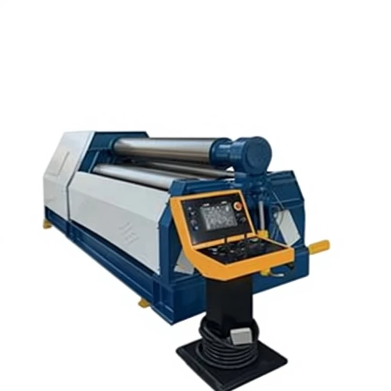 12*2500mm Four Roller Plate Rolling Machine Sheet Metal Roll Bending Machine