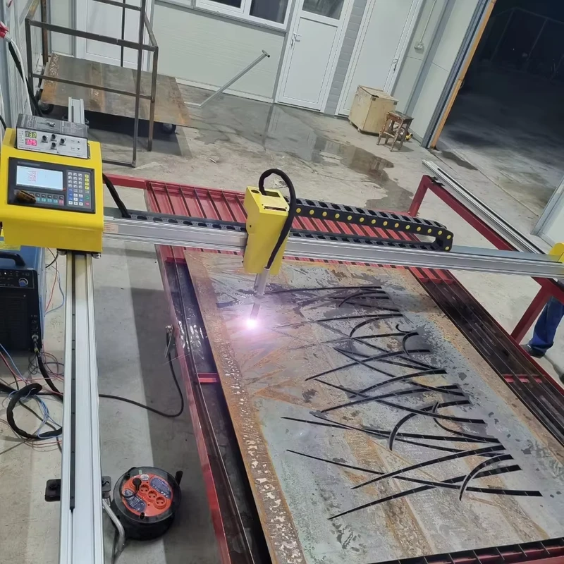 120A 200A Portable Gantry CNC Plasma Cutting Machine Mini Gantry Plasma Cutter