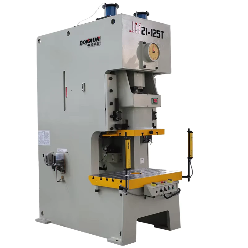 125 Ton Pneumatic Punching Laser Cutting Machine Metal Processing Aluminum Foil Container Punch Press