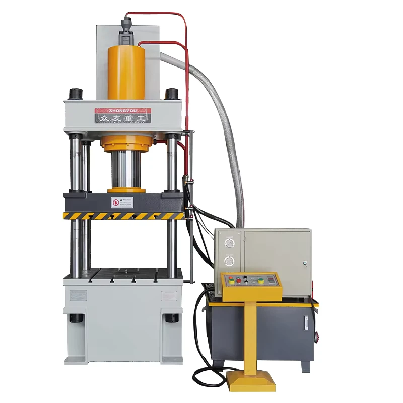 200 Ton Three Beam Four Column Free Forging Plate Forming Hydraulic Press