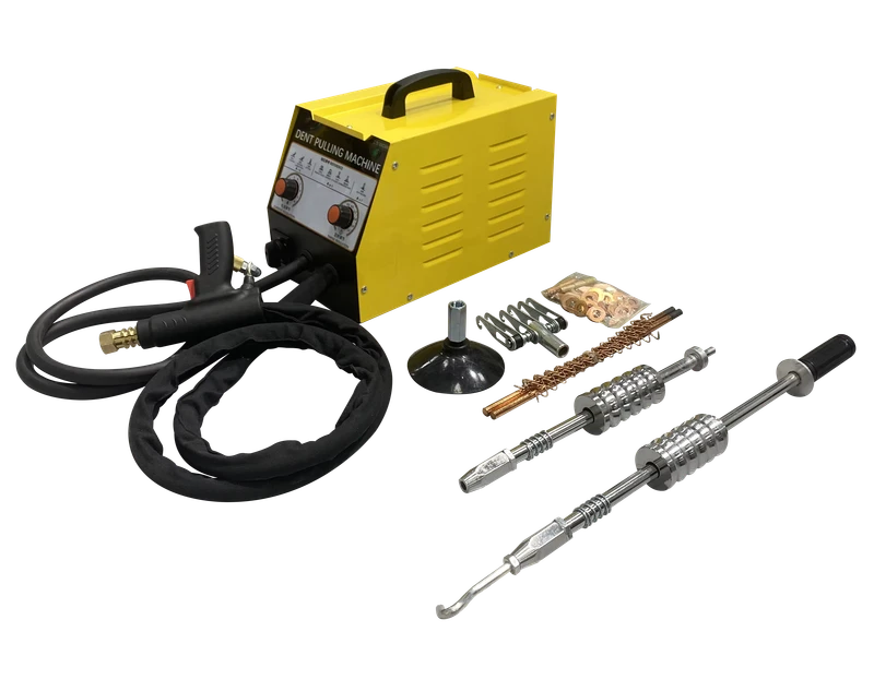 220V Handheld Spotter Welder Auto Iron Body Repair Equipment Light Spot Welder CO2 Gas Shielded 60KG