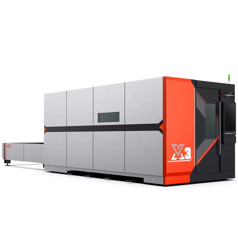3kW 6Kw 12kW CNC Laser Cutting Machine Automatic Stainless Steel Iron Aluminium Sheet Metal Fiber Laser Cutter