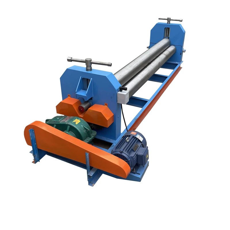 3mm Sheet Metal Rolling Machines Automatic Three Roller Steel Plate Rolling Machine