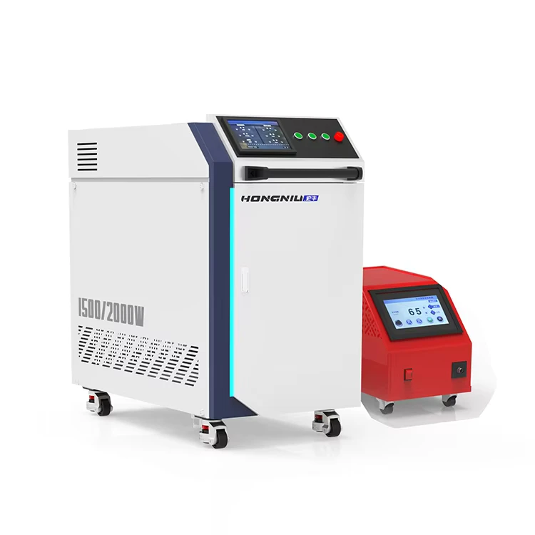 4 in 1 Handheld Laser Cleaning Machine for Metal Rust Removal Welding Cutting Water Cooled System & Customizable Laser Head