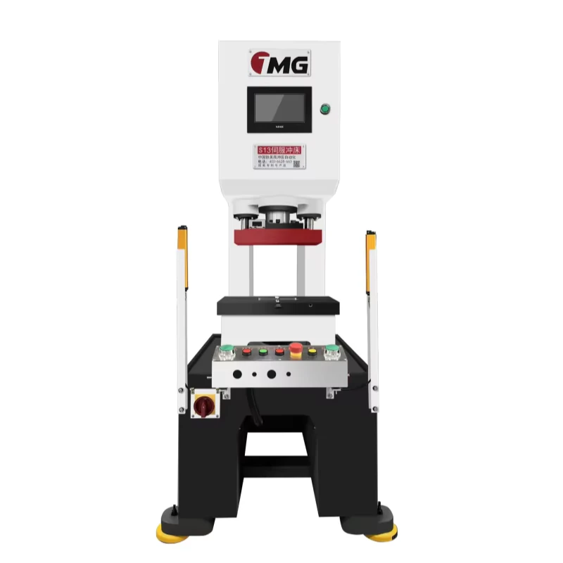 50 Tons Intelligent Automatic High precision Pneumatic Steel Metal PVE Plastic Stamping Press Punch CNC Die Cutting Machine