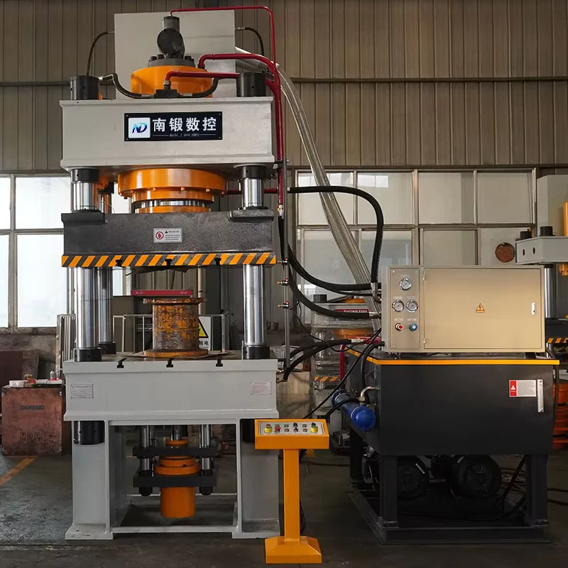 500 Ton 4 Column Hot Forging Hydraulic Press Machine for Metal Hot Die Forging Auto Parts Flange Gear Blank Forming