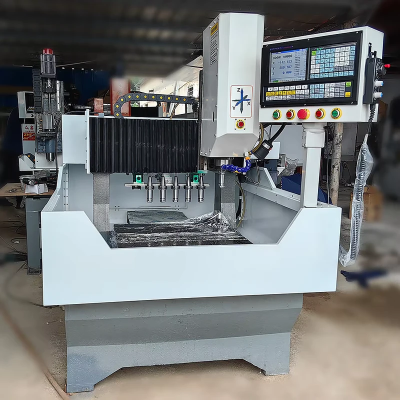 6090 CNC Milling Machine Used for Drilling and Milling Metal Molds