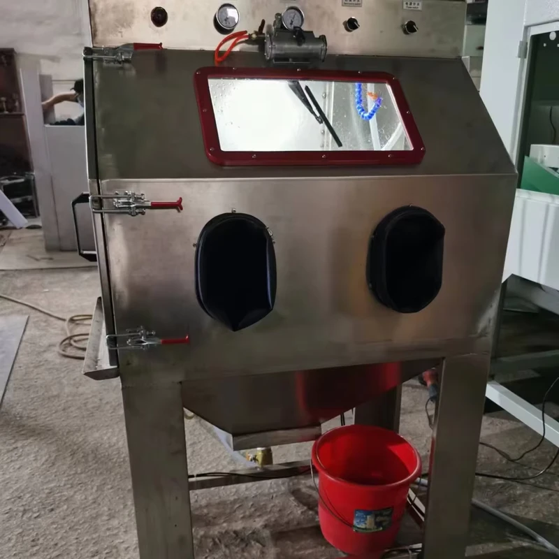 9060 Vapor Sandblasters Wet Sand Blasting Machine Cabinet Dust free Sandblasting Machine