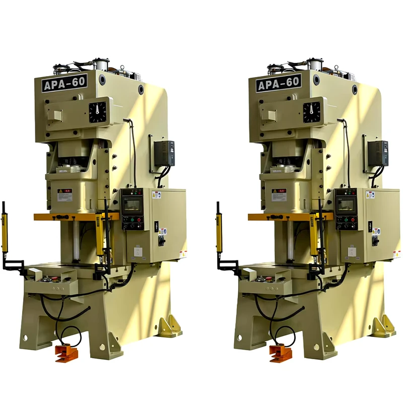 APA 60T Automatic CNC Pneumatic Punch Press Stamping Machines Pedal Metal Punching Die Air-powered Punch Equipments
