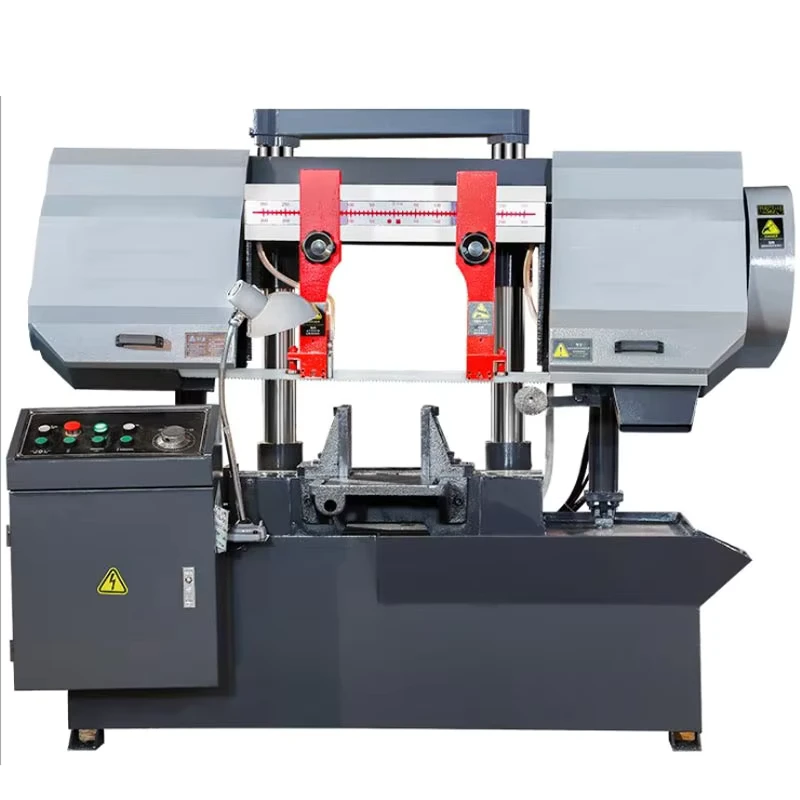Automatic Band Saw Machines Metal Steel CNC Band Saw Cutting Machine Alloy Metal Aluminum Hydraulic Mechanical Saw Band