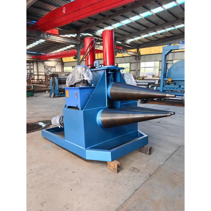 Automatic Bending Stainless Steel Plate Cone Rolling Machine for Carbon Steel Metal Processing