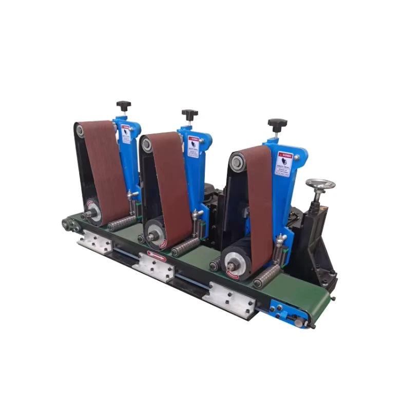 Automatic Metal Sanding and Polishing Flat Grinding Machine with Disc Deburring Tool Gearbox and Motor Core Components