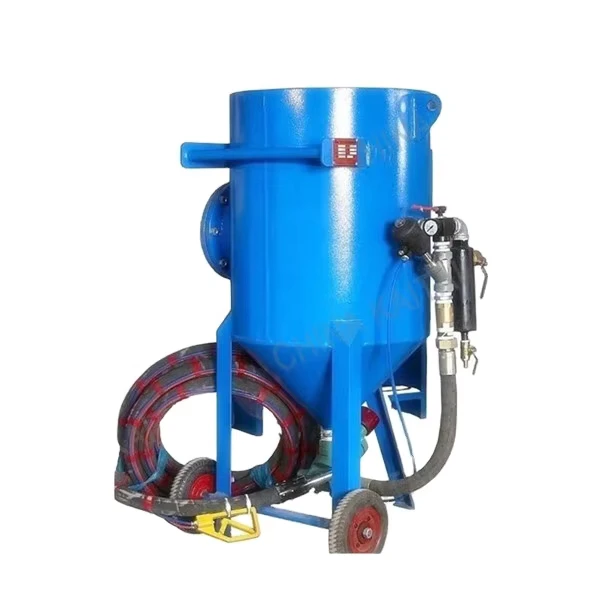 Automatic Sandblasting Machine Small Manual Blasting Pot Manual Blast Pot for Sand Blasting Chamber