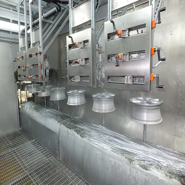 Automotive Metal Coating Machinery Spray Painting Equipment Line