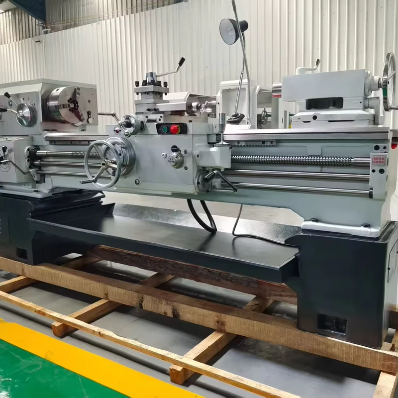 CA6140 1000MM Ordinary Lathe Saddle Type High Precision Metal Processing Manual Grade Light Duty Horizontal 220V Motor New Used