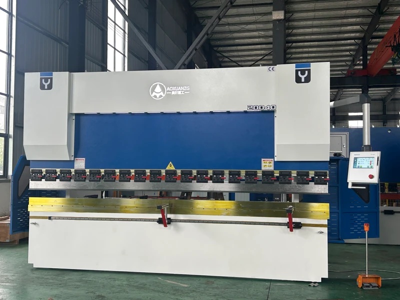 CNC Fully Automatic Torsion Bar Bending Machine 200T4000 Hydraulic Motor for Aluminum Steel Sheet Folding EASYCAT TP10S Aoxuan