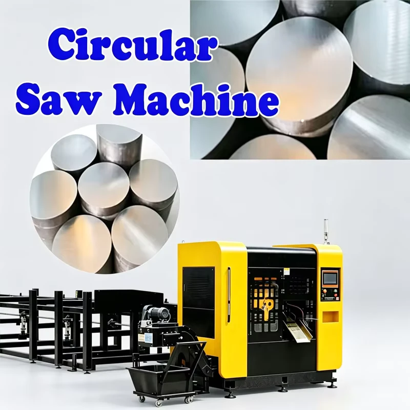 CNC High Speed Circular Saw Machine Full Automatic Servo Metal Round Square Bar Cutting Cold Saw Machine