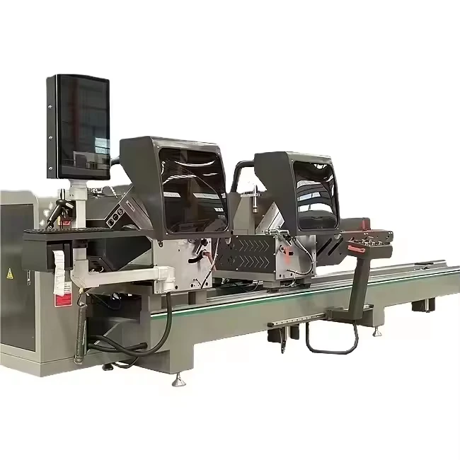 CNC Profile Double Head Cutting Machine Aluminum Machines Double Miter Cutting Saw