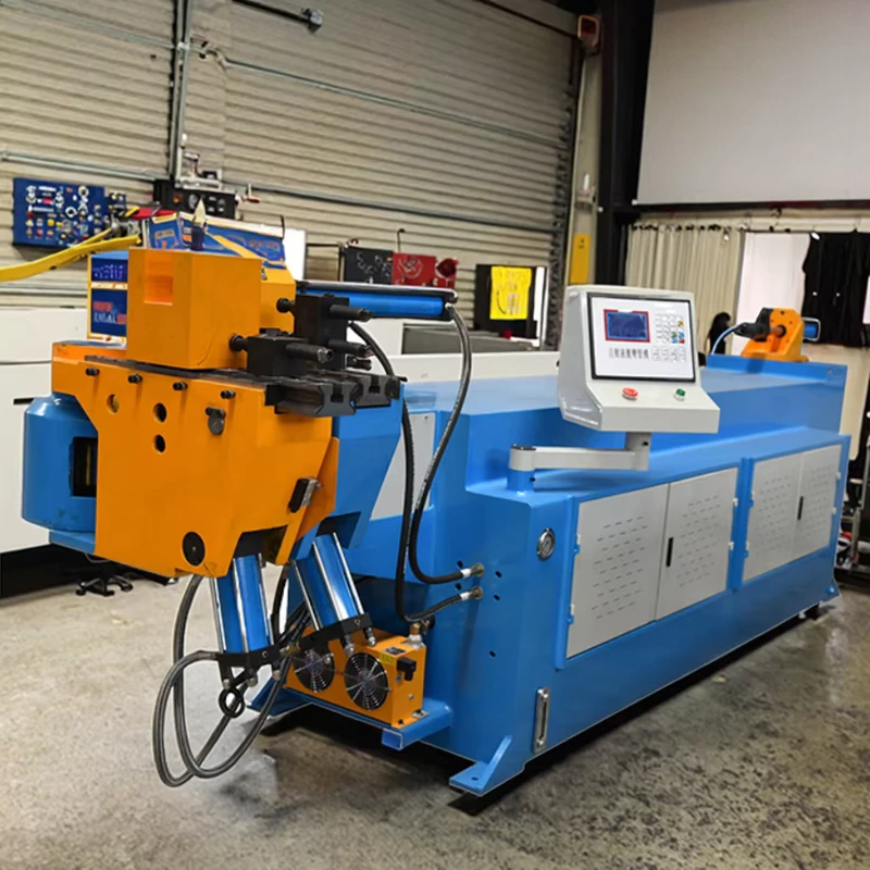 CNC Tube and Pipe Bending Machines Square and Round 5 Axis 38mm Full Automatic Metal Bender SS Square Steel Copper