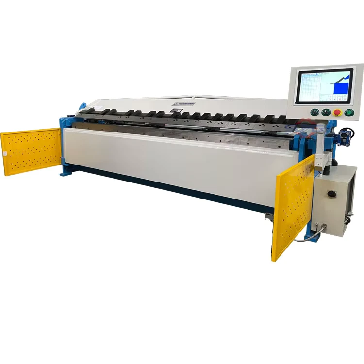 CNC Up Down Folding Machine For Corrugated Iron Sheet Metal