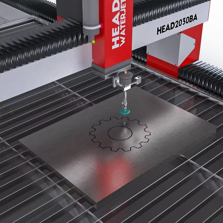 China Manufacturer High Pressure Metal Water Jet Steel Cutting Machine