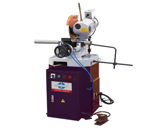 Chine Chern Semi Automatic Operate Circular Saw Cutting Machine Tungsten Steel Saw Blade Cut Machine for Metal Round Pipe Motor