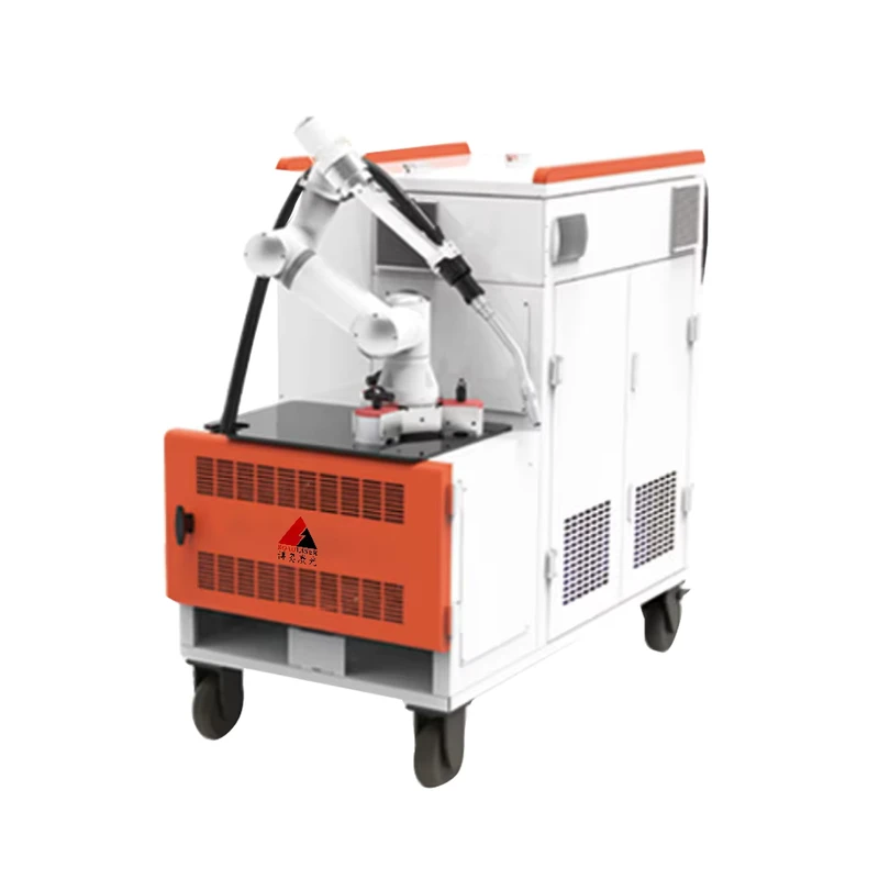 Cobot MIG TIG CO2 350A Welding Workstation with Positioner Automatic 6 Axis Robot Arm Laser Welders 1000w 1500w 3000w