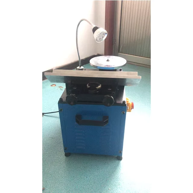 Compound Metal Parts Flying Edge Machine Electric Irregular Shaped Double Head Chamfering Equipment
