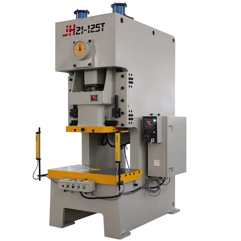 Eccentric Press 45T 80T Jh21-125 Power Press High Speed Punching Machine