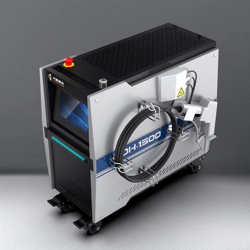 Factory Price 1500W 2000W Handheld Fiber Laser Welding Machine Air Cooling Metal Portable 4 in 1 Laser Welder