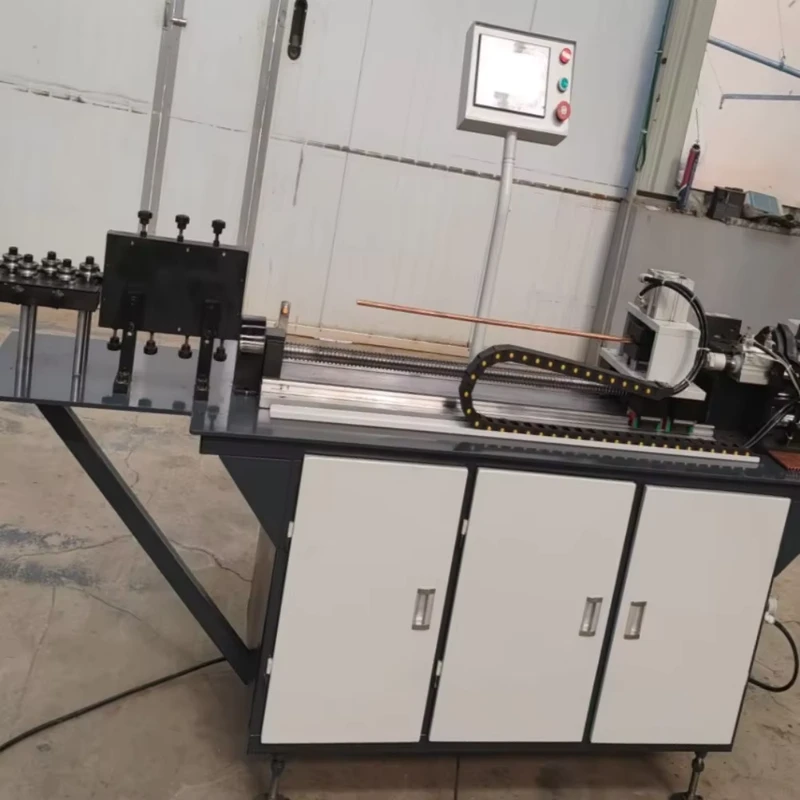 Factory Supply Automatic Stainless Steel & Carbon Steel Pipe Cutting Machine with PLC Controlled Servo Motor Driven Feeding