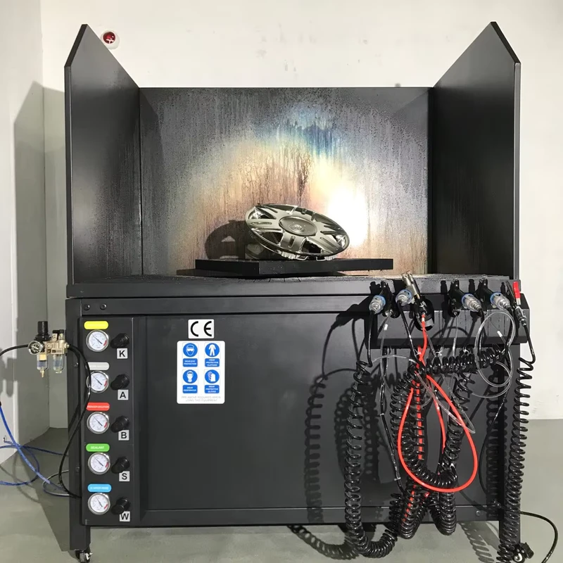 Gookii 25L Hydro Chrome Spray Machine High Efficiency Multi solution Paint Coating Metal Coating Machinery
