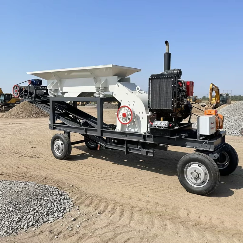 Gravel Whole Crushing Line Hard Stone Quarry Stone Crusher Machine for Mining Use