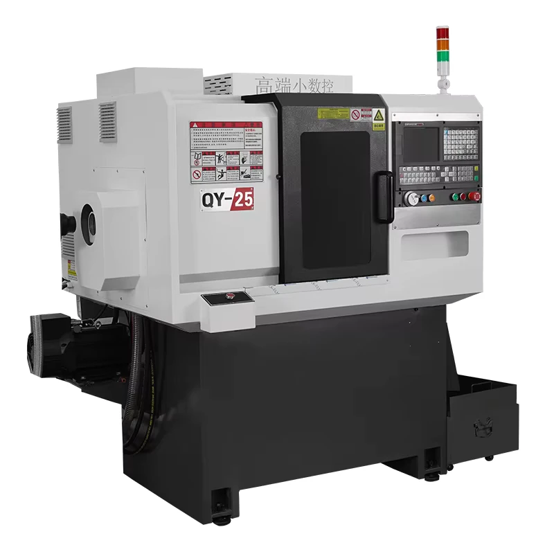 Guangzhou Small 2 Axis Cnc Lathe Machine Mini Metal Lathe Machine for Metal Parts Turning