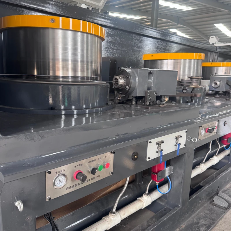 High Efficiency Metal Wire Drawing Bench with PLC Control System