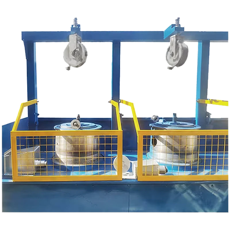 High Power Multifunctional Automatic Wire Drawing Machine Full Production Line Motor Output Capacity