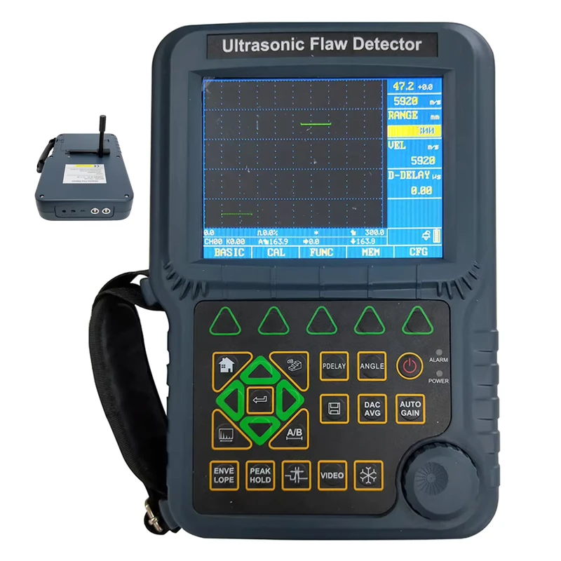 High Precision Mini Portable Rail UT Testing Metal Ultrasonic Flaw Detector Equipment