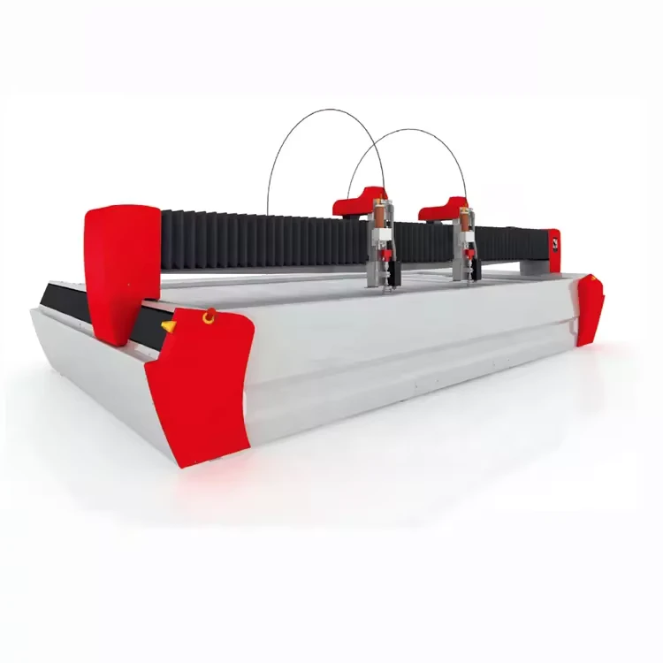 High Quality 0.08mm Water Jet Cutter Metal Waterjet Cutting Table with Certification