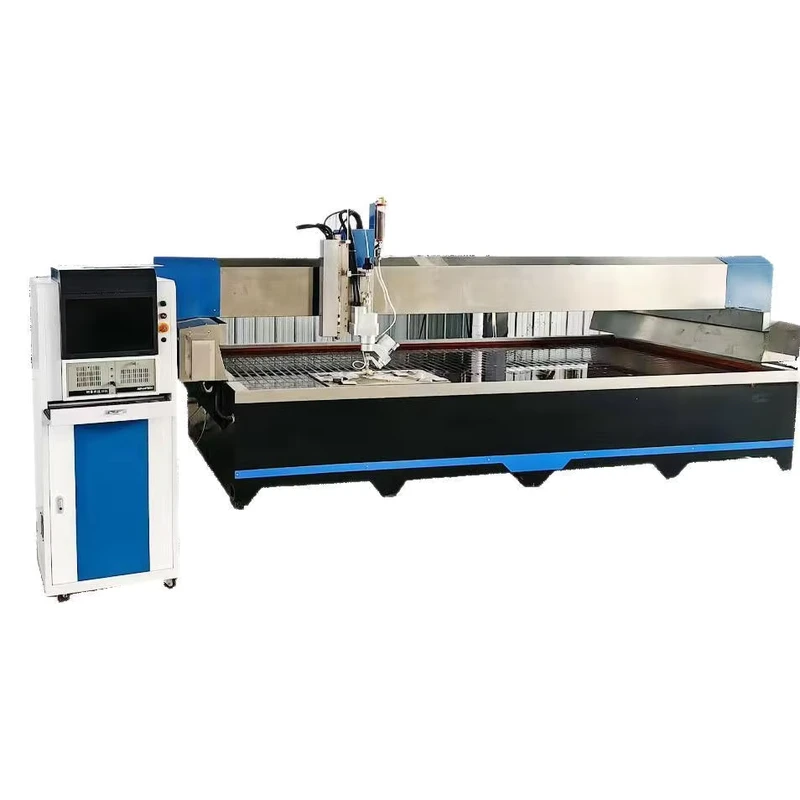 High Speed 5 Axis Water Jet Cnc Cutting Machine Widely Used for Marble Stone Glass Ceramics Metal Wood