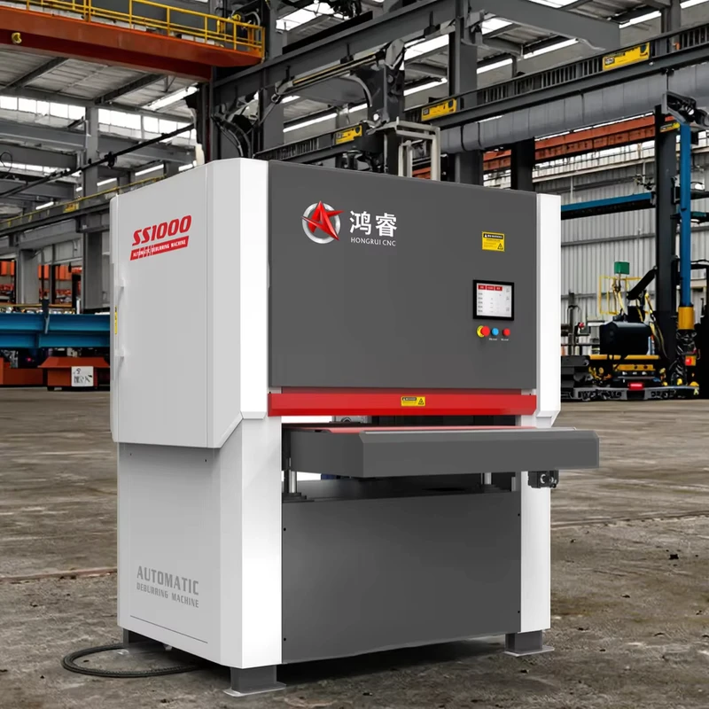 Honry SS1000 Hairline Processing Metal Sander Industry Panel Sheet Metal Automatic Sanding Polishing Machine