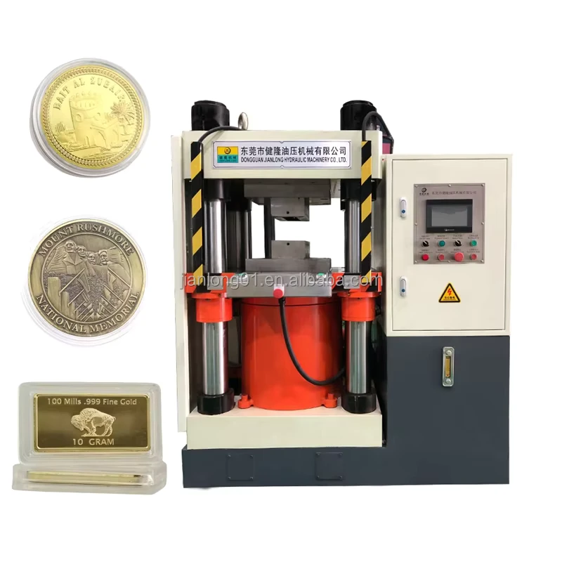 Hydraulic Press Metal Stamping and Minting Machine Coin Stamping Manufacturing Machine Embossing Machine