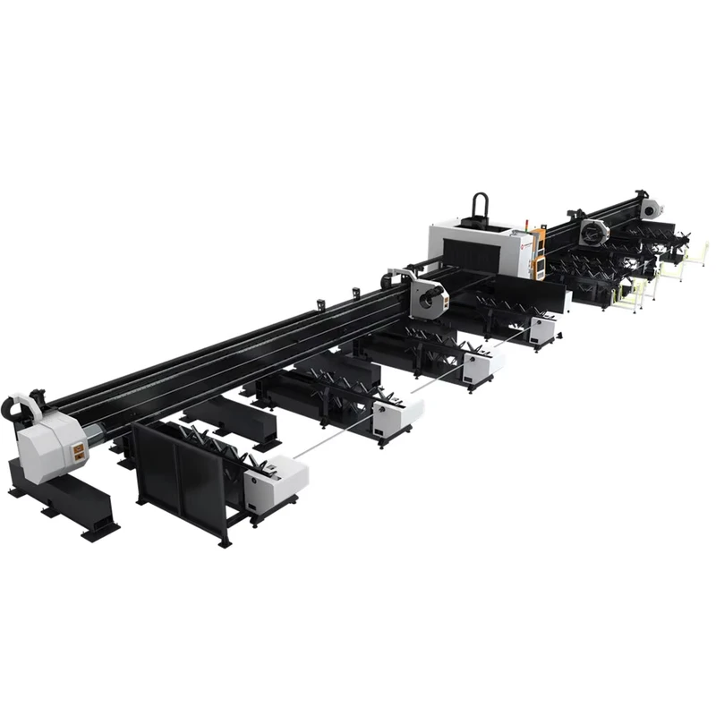I Profile Cutter Pipe Cutting Machine 5 Axis Configuration for H Beam