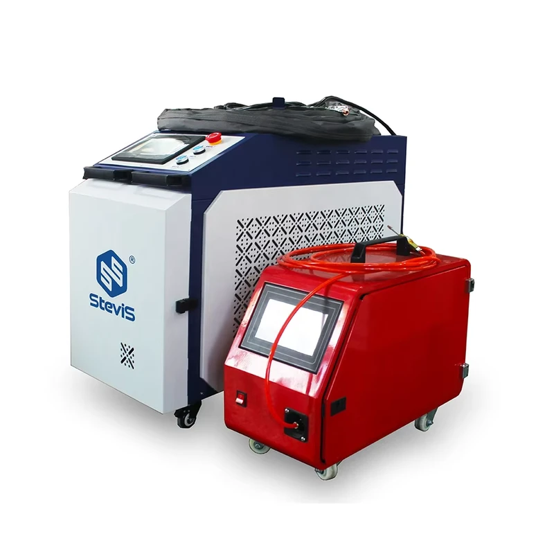 Industrial 2000W 4 in 1 Laser Welder Handheld Metal Fiber Welding Machine Air Water Cooled 2 Year Warranty
