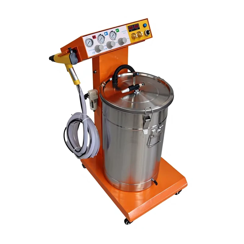 Industrial Electrostatic Intelligent Powder Spray Gun Metal Spraying Paint Powder Coating Machine