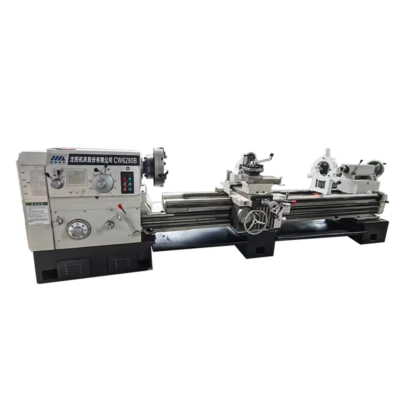 Industrial Second Hand Ordinary Lathe 500mm Max Swing 1500mm Working Length Heavy Duty Metal Cutting Equipment