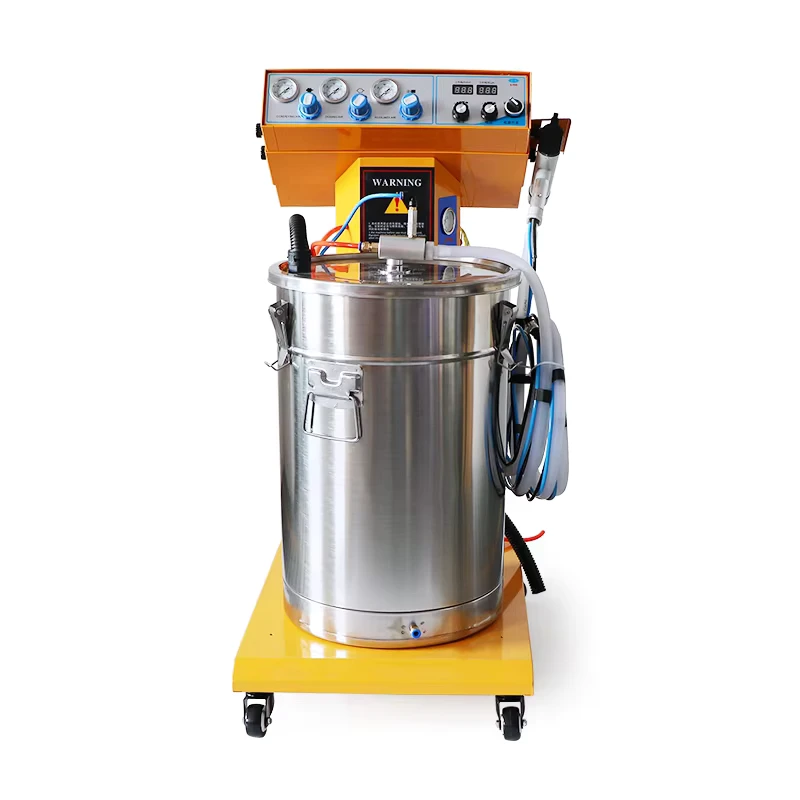 Intelligent Digital Controlled Electrostatic Powder Coating Spray Gun Machine for Metal Equipment