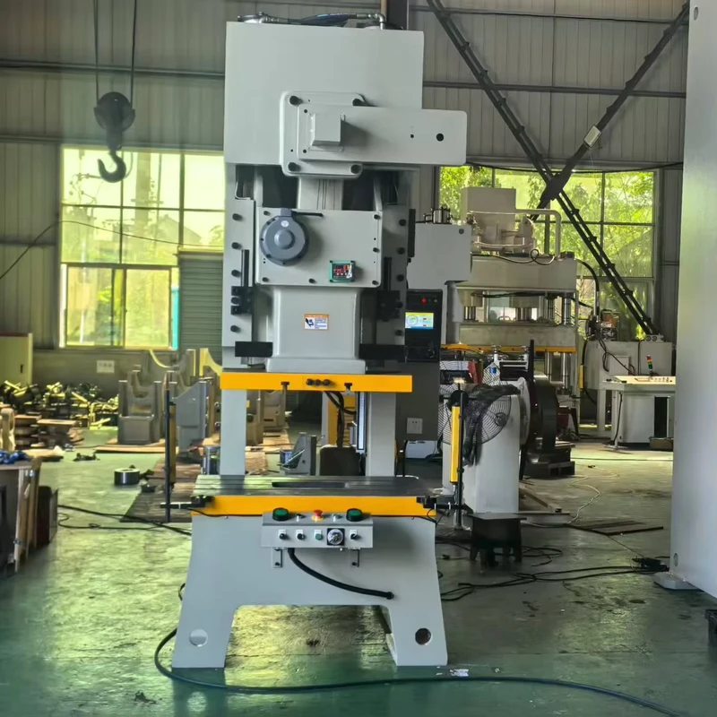 JH21-200 Single Column Hydraulic Press Punch Machine 150-200 Ton Capacity Sheet Metal Motor Pump Engine PLC