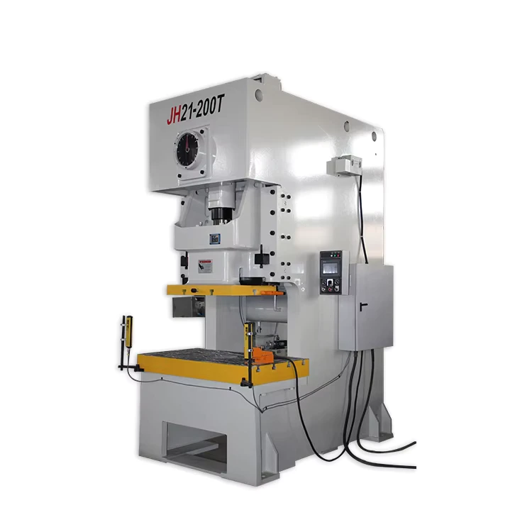 JH21 200 Ton Sheet Metal Forming Pneumatic Punching Press Machine From China