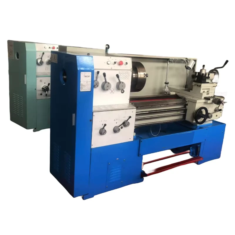 JIUCHENG China C6136 Horizontal Metal Lathe Medium Duty Small Ordinary Lathe MT6 Spindle Taper 4kW Power