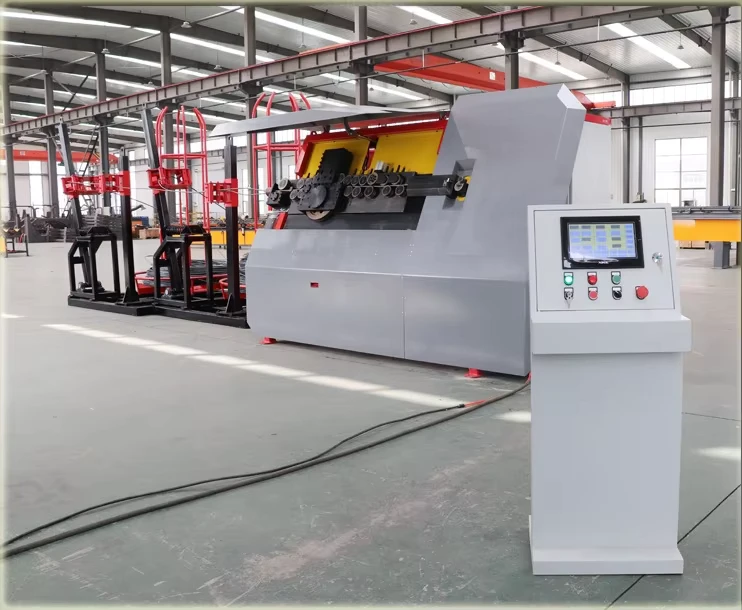 LYWG 13 Automatic CNC Steel Rebar Bending Machine Single Line 6 12mm Processing Range Double Lines 6 10mm 34kW Motor